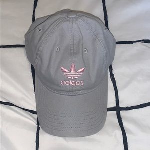 grey adidas hat